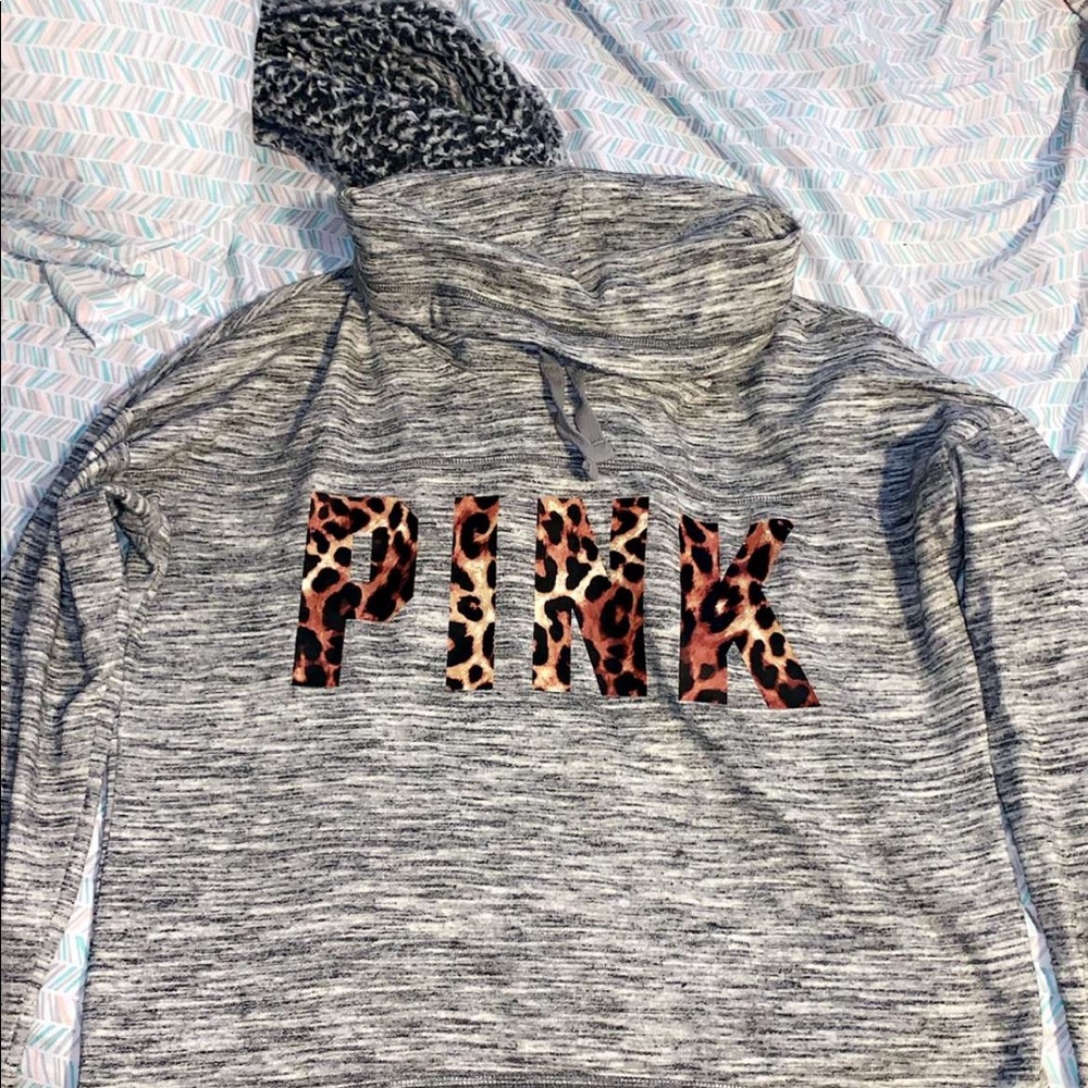 Pink hoodie